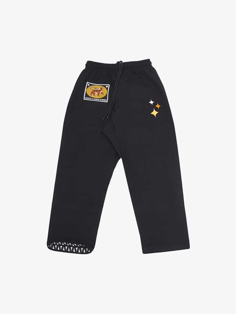 MANTO tigers tail Youth BJJ Gi black